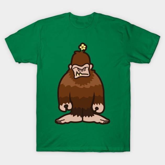 Annoyed Sasquatch T-Shirt by DangerHuskie